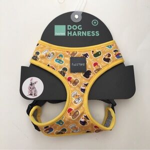 NEW (M) Dog Harness Rubber Duck  Print for Medium Dogs | FuzzYard